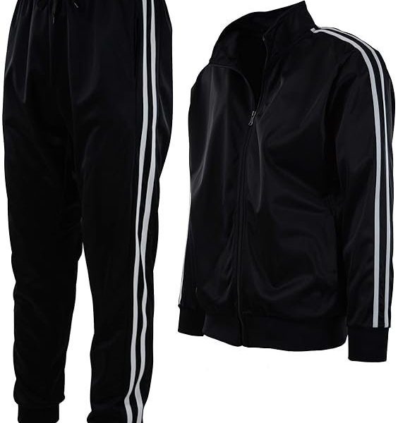 ChoiceApparel Mens Athletic 2 Piece Tracksuit Set