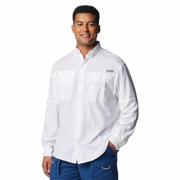 Columbia Men Omni-Wick Tamiami II Hiking and Trekking Long Sleeve Shirt