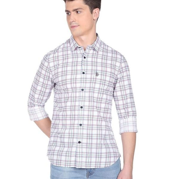 U.S. POLO ASSN. Men's Cotton Regular Fit Shirt