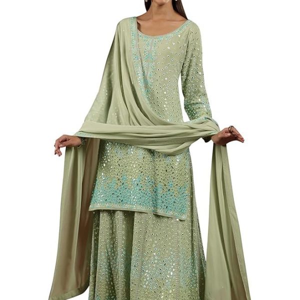 Libas Art Women's Georgette Kurta Set